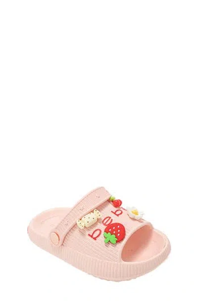 Bebe Kids' Tasi Slide Sandal In Animal Print