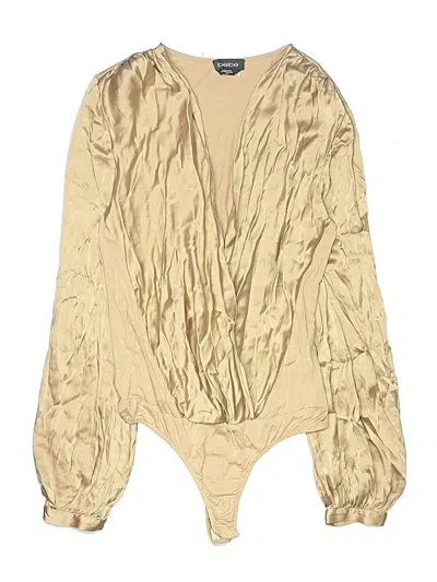Pre-owned Bebe Kimono In Gold