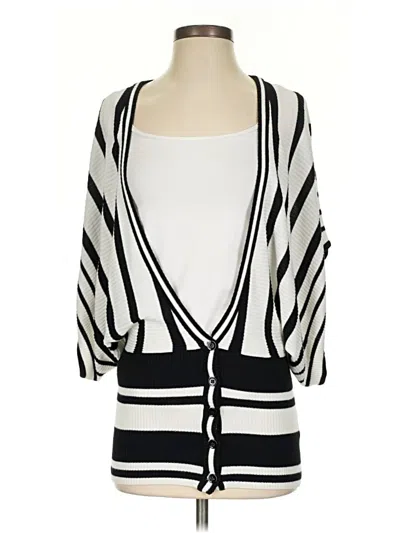 Pre-owned Bebe Kimono In White