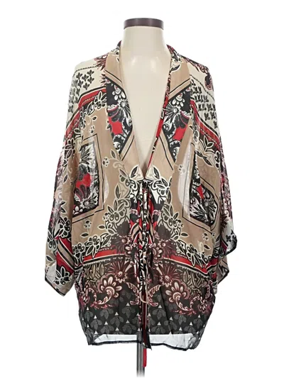 Pre-owned Bebe Kimono In White