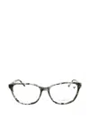 Bebe Ladies Blue Rectangular Eyeglass Frames Bb5220 In Gray