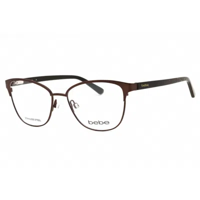Bebe Ladies Black Cat Eye Eyeglass Frames Bb5202