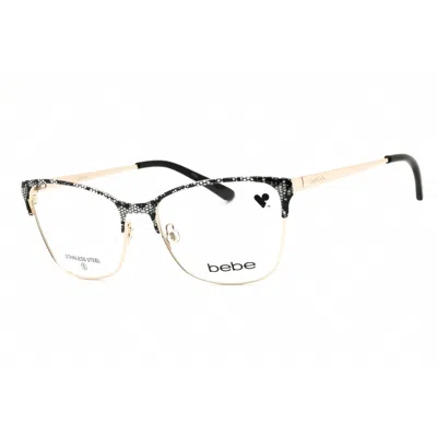 Bebe Ladies Black Cat Eye Eyeglass Frames Bb5221