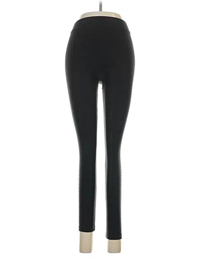 Pre-owned Bebe Leggings In Black