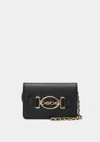 Bebe Leilani Solid Crossbody In Black