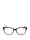 Bebe Leopard-print Glasses In Brown