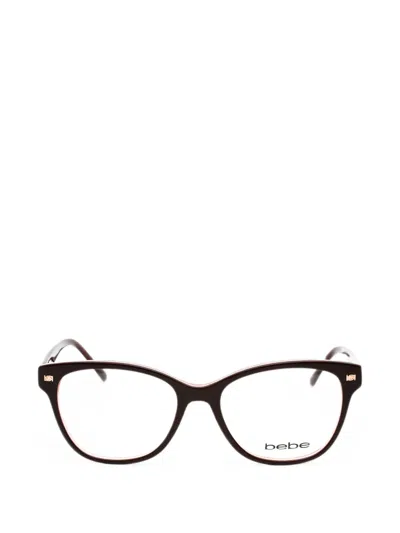 Bebe Leopard-print Glasses In Brown