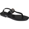 Bebe Logo Toe Post Sandal