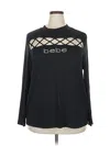 Bebe Long Sleeve T-shirt In Black