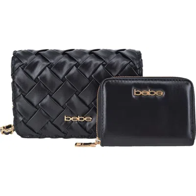 Bebe Luca Crossbody Bag With Wallet In Black