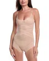 Bebe Mesh Bodysuit In Neutral