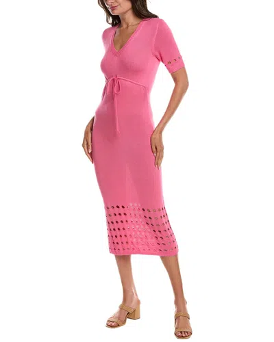 Bebe Midi Dress In Pink