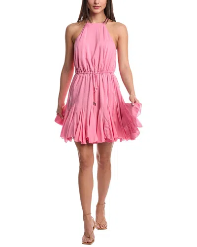 Bebe Mini Babydoll Dress In Pink