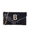 Bebe Miro Sequin Crossbody Clutch In Black
