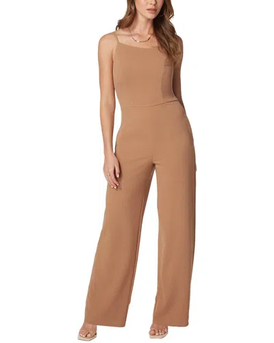 BEBE BEBE ONE SHOULDER CORE JUMPSUIT