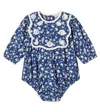 Bebe Organic Baby Amari Floral Cotton Bodysuit In Multi