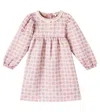 Bebe Organic Ellie Printed Dress In Multi