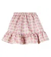 Bebe Organic Ellie Printed Skirt In Multi