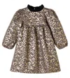 Bebe Organic Isadora Floral Dress In Brown