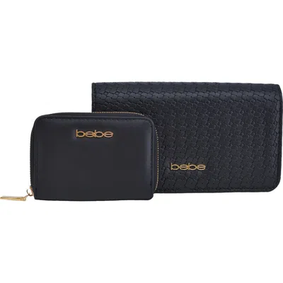 Bebe Otto Crossbody Bag With Matching Wallet In Black