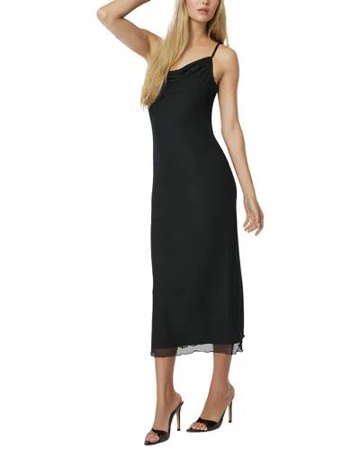 Bebe Powermesh Maxi Slip Dress In Black