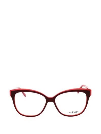 Bebe Rectangle-frame Glasses In Black