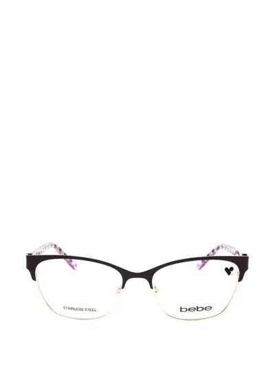 Bebe Rectangle-frame Glasses In Purple