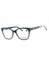 Bebe Rectangular Eyeglasses Bb5194 For Women In Black