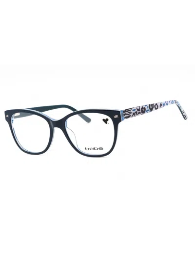 Bebe Rectangular Eyeglasses Bb5194 For Women In Black