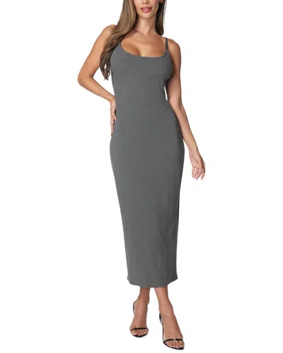 BEBE BEBE RIB TANK MAXI DRESS