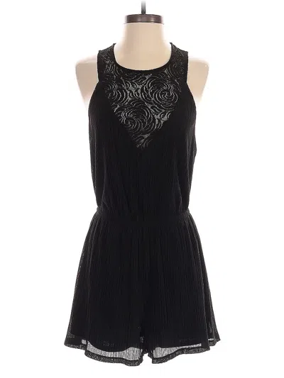 Pre-owned Bebe Romper In Black