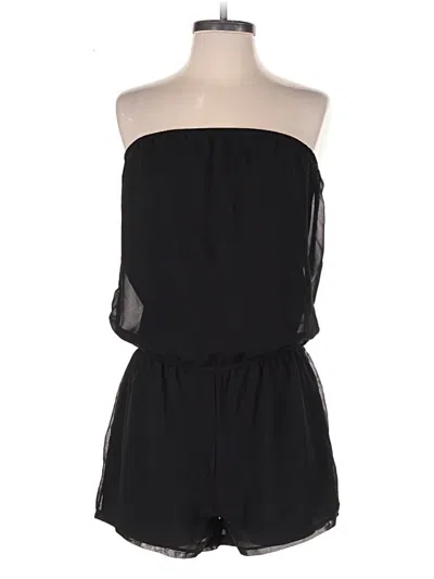 Pre-owned Bebe Romper In Black