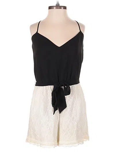 Pre-owned Bebe Romper In Black