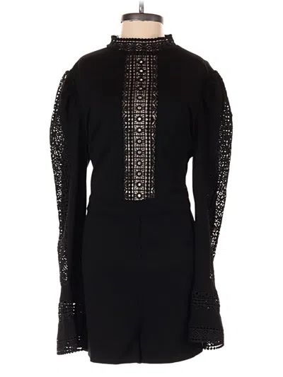Pre-owned Bebe Romper In Black