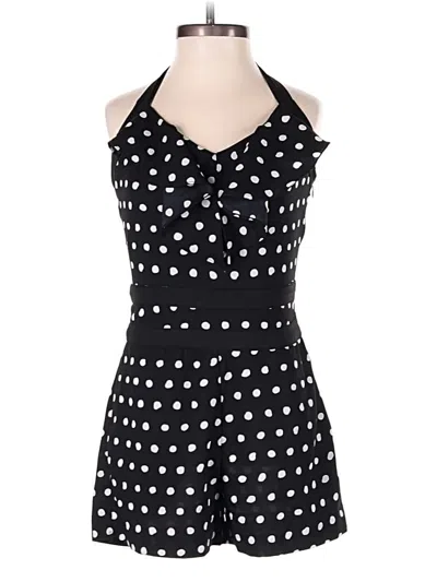 Pre-owned Bebe Romper In Black