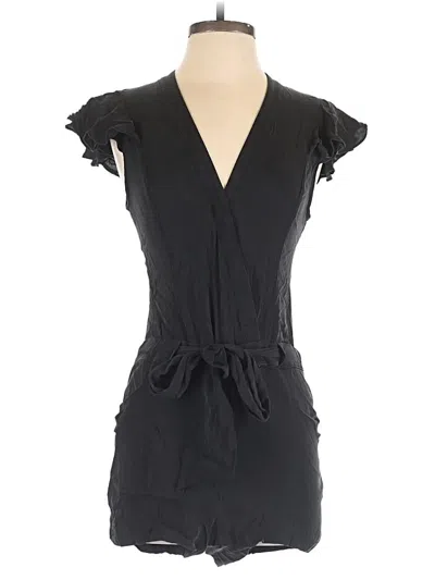 Pre-owned Bebe Romper In Black