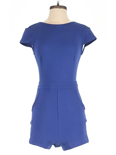 Pre-owned Bebe Romper In Blue