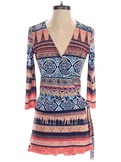 Pre-owned Bebe Romper In Blue