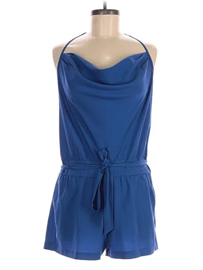 Pre-owned Bebe Romper In Blue