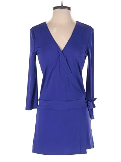 Pre-owned Bebe Romper In Blue
