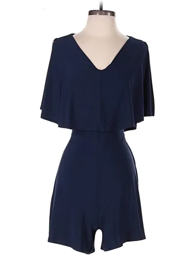 Pre-owned Bebe Romper In Blue