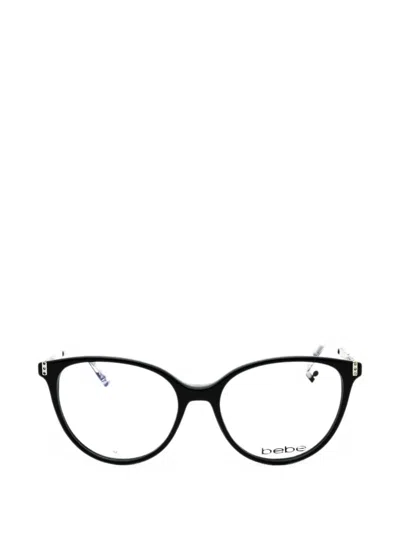 Bebe Round-frame Glasses In Black