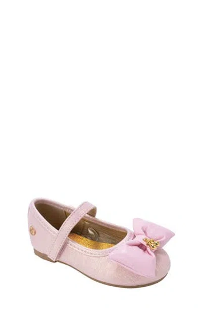 Bebe Roxy Mary Jane Flat In Pink