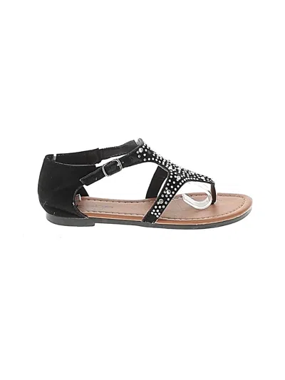 Pre-owned Bebe Kids' Sandals In Black