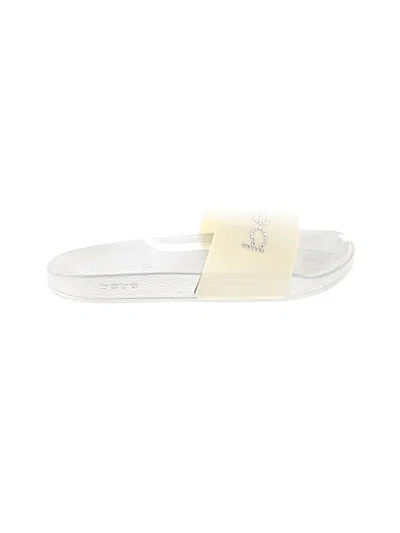 Pre-owned Bebe Sandals In White