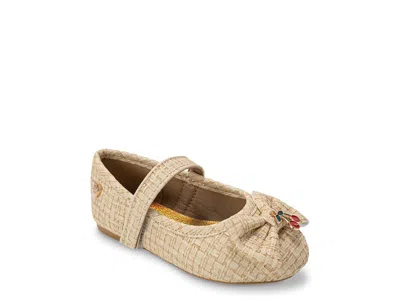 Bebe Sassy Ballet Flat Kids' In Tan