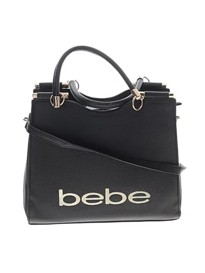 Pre-owned Bebe Satchel In Black