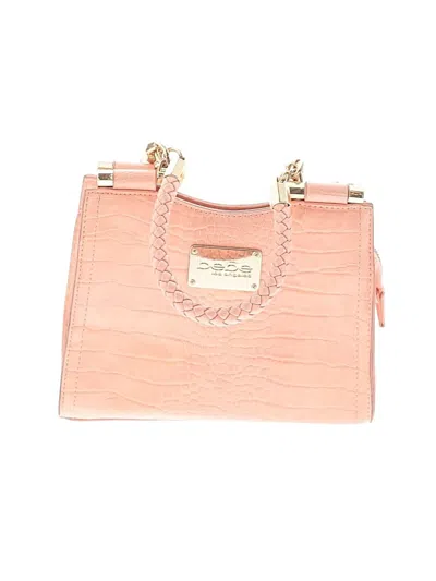 Pre-owned Bebe Satchel In Orange