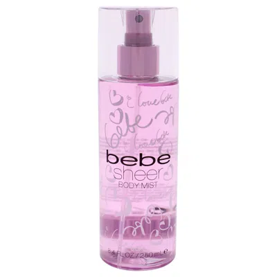 Bebe Sheer For Women 8.4 oz Body Mist In White