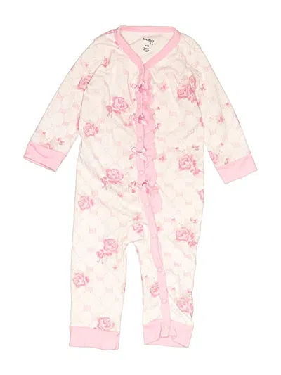 Pre-owned Bebe Babies' Short Sleeve Onesie In Pink